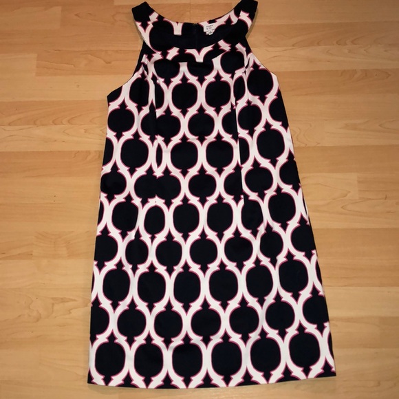 crown & ivy Dresses & Skirts - Navy, pink and white dress